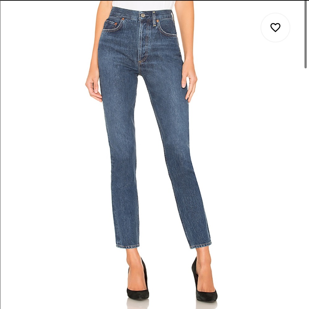 Remy High Rise Straight in Wink